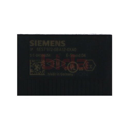 Siemens 6ES7972-0BB12-0XA0 / 6ES7 972-0BB12-0XA0 SIMATIC DP, ANSCHLUSSSTECKER FUER PROFIBUS / SIMATIC DP, CONNECTOR FOR PROFIBUS