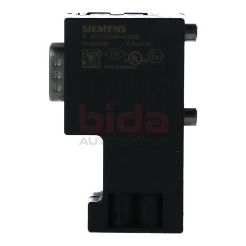 Siemens 6ES7972-0BB12-0XA0 / 6ES7 972-0BB12-0XA0 SIMATIC DP, ANSCHLUSSSTECKER FUER PROFIBUS / SIMATIC DP, CONNECTOR FOR PROFIBUS