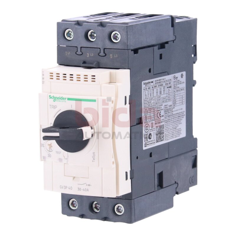 Schneider GV3P40(940539) Motorschutzschalter 3p Motor circuit breaker