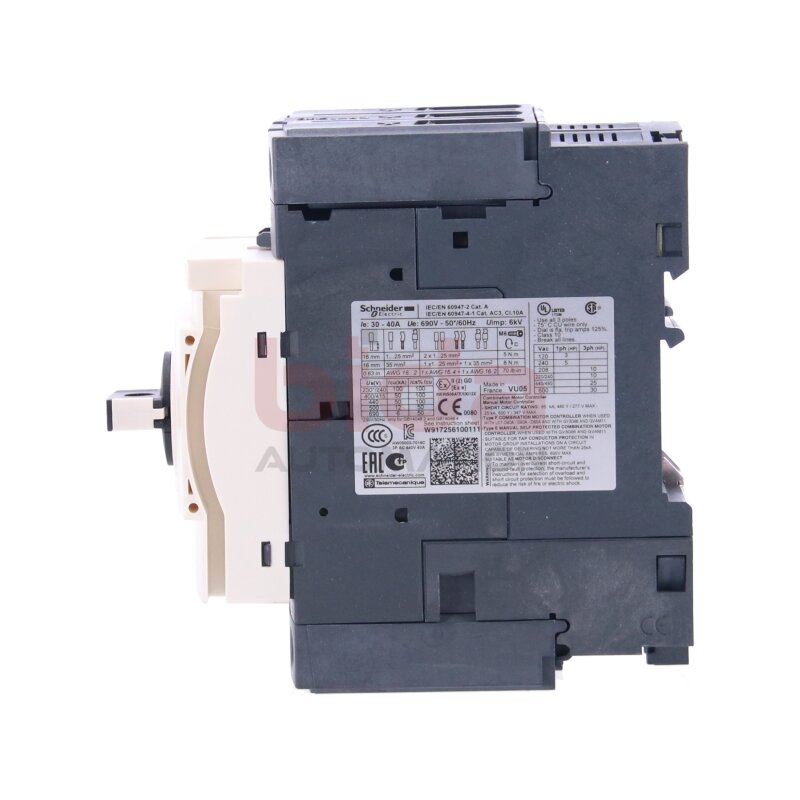 Schneider GV3P40(940539) Motorschutzschalter 3p Motor circuit breaker