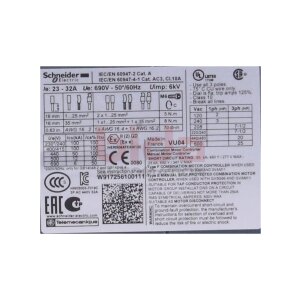 Schneider GV3P32 Motorschutzschalter 3p Motor circuit...