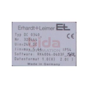 Erhardt+Leimer DC 0340 (320444) Positionsregler Digital...