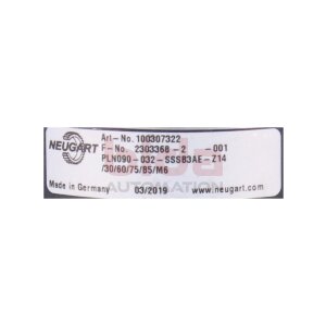 NEUGART PLN 090-032-SSSA3AE-Z14...