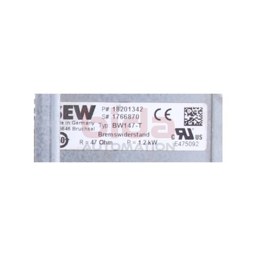SEW BW147-T / 18201342 (1407643) Bremswiderstand / Braking resistor