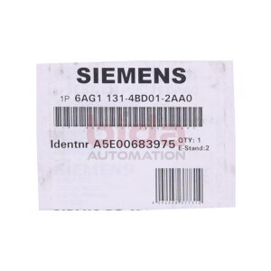 Siemens 6AG1-131-4BD01-2AA0 / 6AG1131-4BD01-2AA0 SIPLUS...