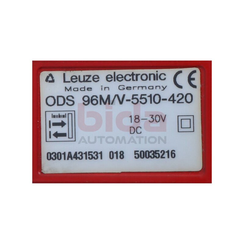 Leuze electronic ODS 96M/V-5510-420  Abstandssensor / Distance sensor 18&ndash;30 V DC