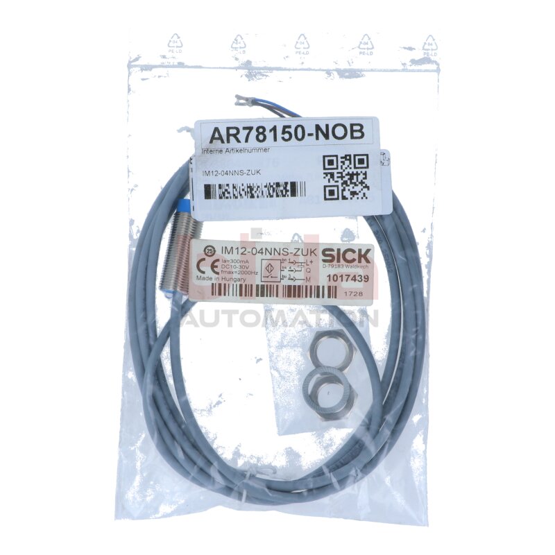 Sick IM12-04NNS-ZUK (1017439) N&auml;herungssensor Induktiv Inductive proximity sensor