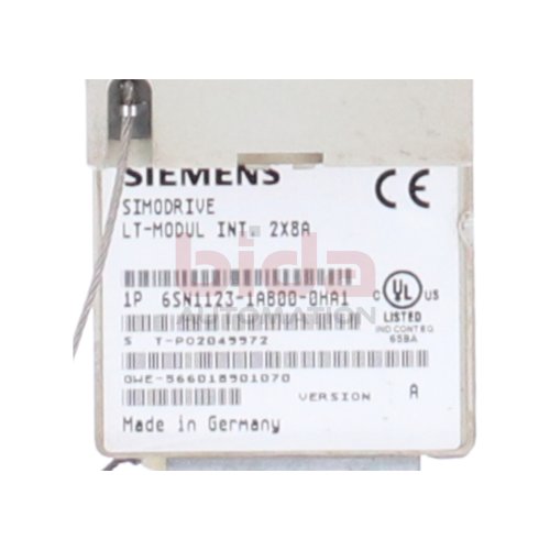 Siemens 6SN1123-1AB00-0HA1 Leistungsmodul Power Module 8A