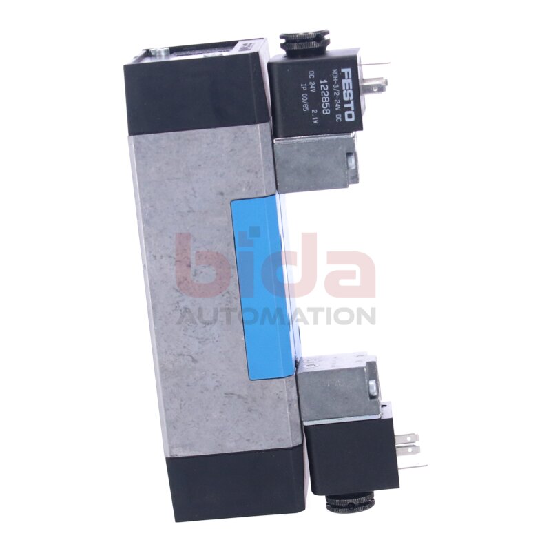 Festo MDH-5/3G-D-3-SC Magnetventil / Solenoid valve 24V DC