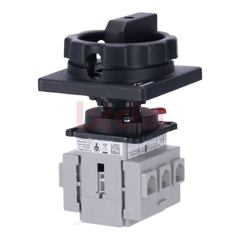 Siemens 3LD2254-0TK51 / 3LD2 254-0TK51 SENTRON, Lasttrennschalter 3LD, Hauptschalter / Switch-disconnector 3LD, main switch, 3-pole, Iu: 32 A