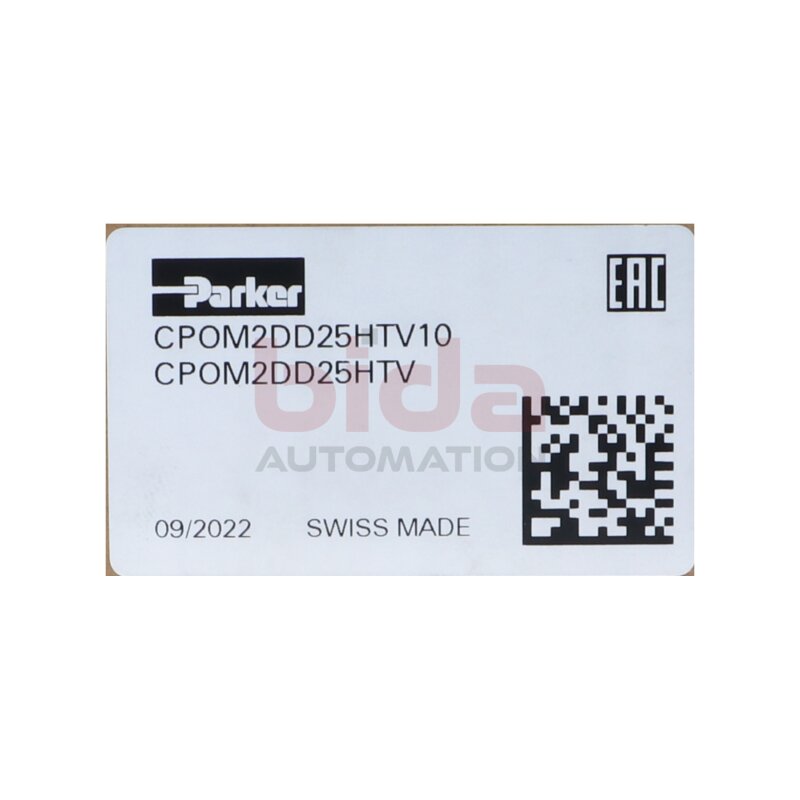 Parker CPOM2DD25HTV R&uuml;ckschlagventil / check valve