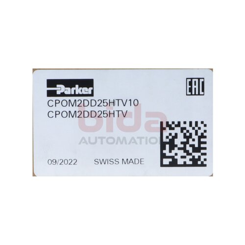 Parker CPOM2DD25HTV R&uuml;ckschlagventil / check valve