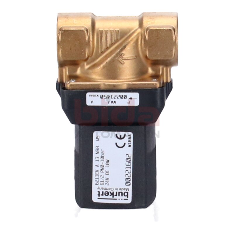 B&uuml;rkert 6213 EV A13 NBR MS (00221602) Magnetventil Solenoid valve