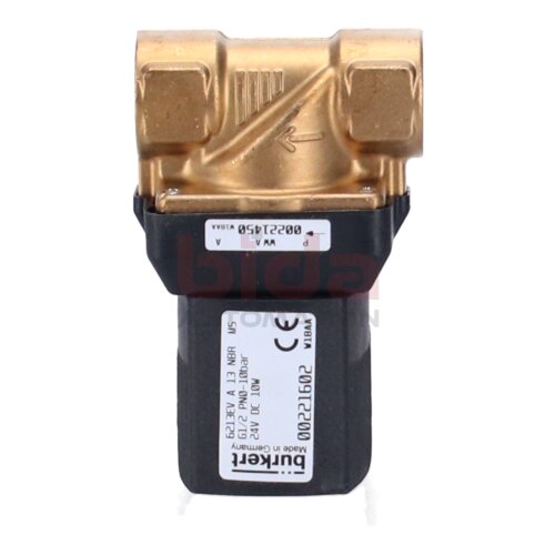 B&uuml;rkert 6213 EV A13 NBR MS (00221602) Magnetventil Solenoid valve