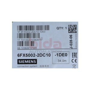 Siemens 6FX5002-2DC10-1DE0 / Länge=34m Signalleitung...