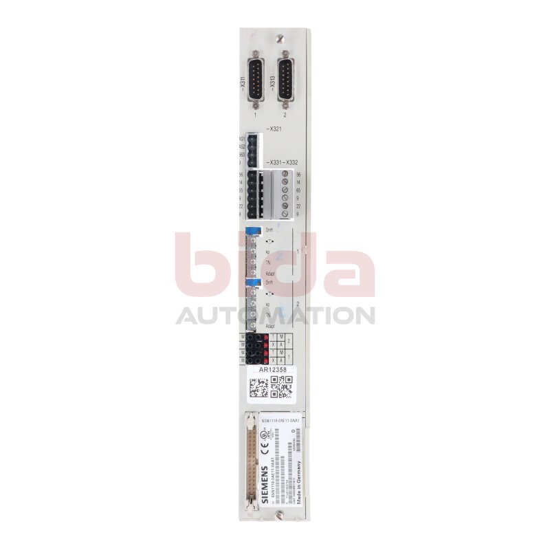Siemens 6SN1118-0AE11-0AA1 Regelungseinschub Control Module