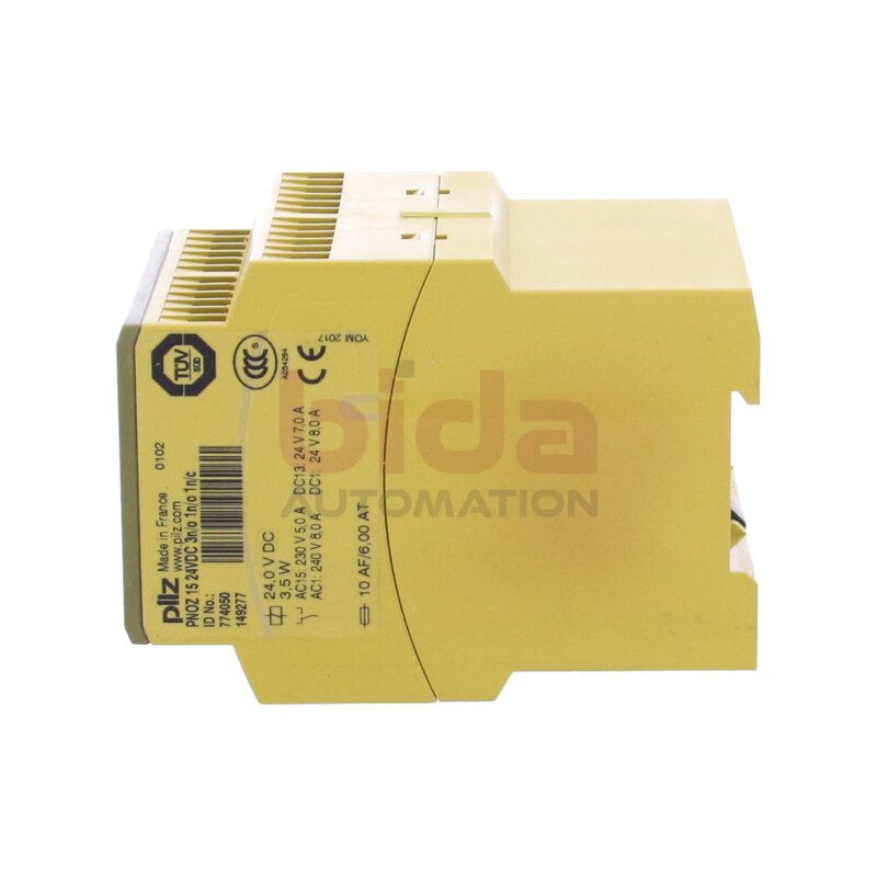 pilz PNOZ 15 24VDC 3n/o 1n/o 1n/c (774050 ) Sicherheitsschaltger&auml;t  / Safety switch device