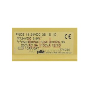 pilz PNOZ 15 24VDC 3S 1S 1Ö (774050)...