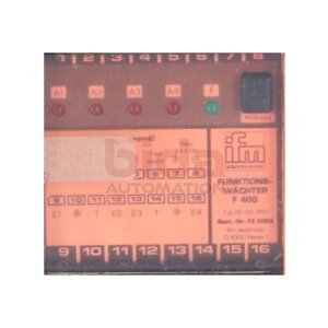 ifm FZ 0003 F 400 Funktionswächter Function monitor