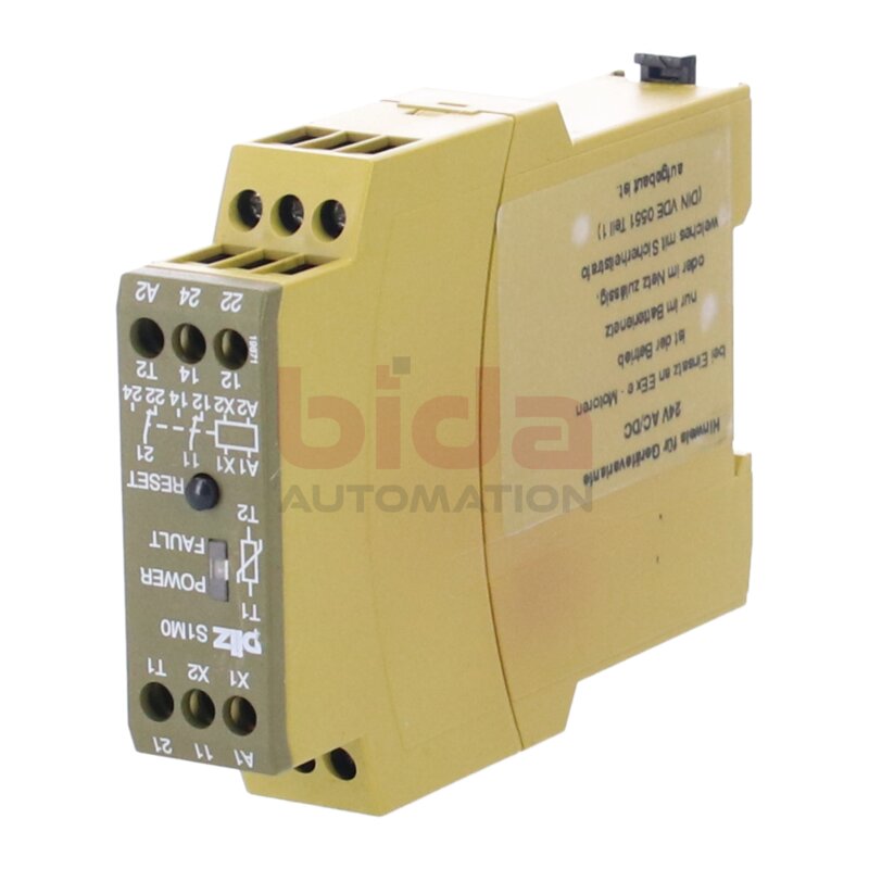 Pilz S1M0 24VAC/DC 2c/o (839600) &Uuml;berwachungsrelais Monitoring relay