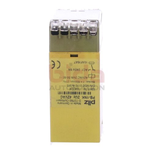 pilz 1NK 2Uz 42VAC (444024) Sicherheitsrelais / Safety relay