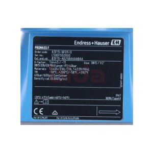 Endress+Hauser 83F15-NF09/0
