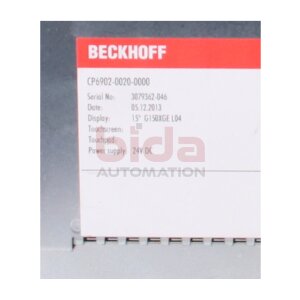 BECKHOFF CP6902-0020-0000 Display-Panel 15.1 Zoll 15.1 Inch