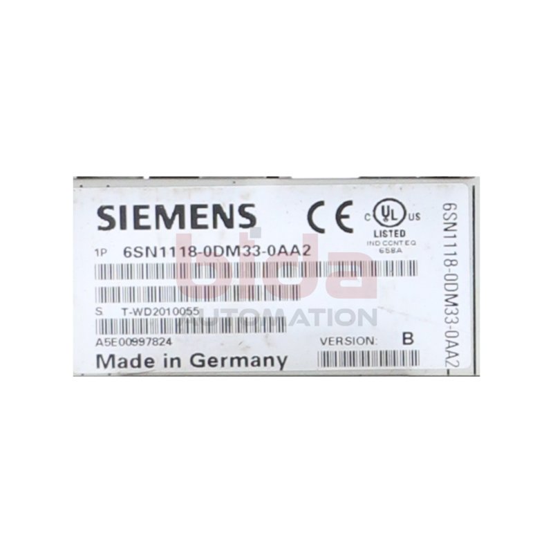 Siemens 6SN1118-0DM33-0AA2 Regelungseinschub Control Module