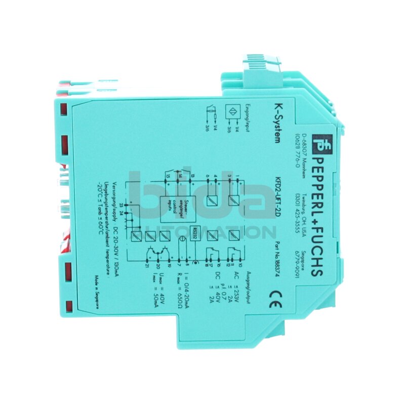 Pepperl+Fuchs KFD2-UFT-2.D (188374) Frequenzmessumformer Frequency converter