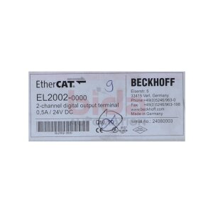 BECKHOFF EL2002 EtherCAT-Klemme EtherCAT Terminal