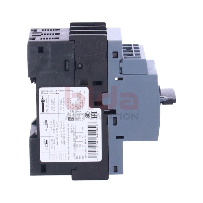 Siemens 3RV2011-1FA15 Leistungsschalter Circuit breaker