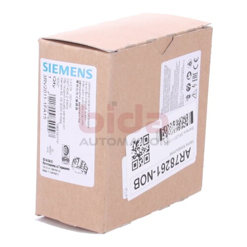 Siemens 3RV2011-1FA15 Leistungsschalter Circuit breaker