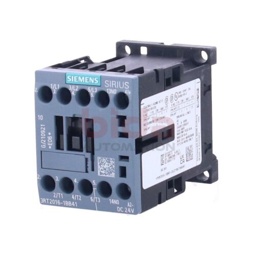 Siemens 3RT2016-1BB41 / 3RT2 016-1BB41 Leistungssch&uuml;tz / power contactor 24 V