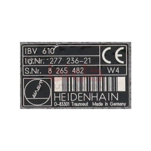 Heidenhain IBV 610 Id.Nr. 277 236-21 Achsen - Interpolation Digitalizer Axes - Interpolation Digitalizer
