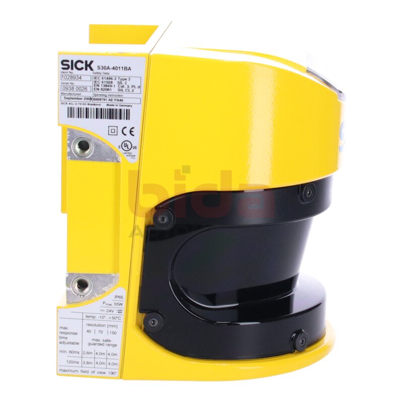 SICK S30A-4011BA(1028934) Sicherheitslaserscanner S3000 Standard Safety laser scanner