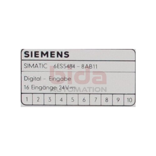 Siemens 6ES5484-8AB11 / 6ES5 484-8AB11 SIMATIC S5 Digital Eingabe Digital input