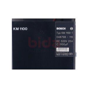 BOSCH KM1100-T(048798-115) Kondensatormodul Capacitor module