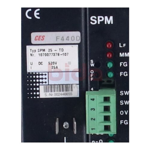 BOSCH SPM 25-TD(1070077378-107) Spindelmodul Spindle module