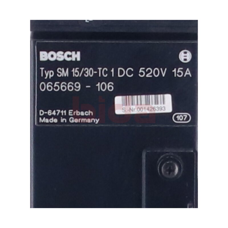 BOSCH SM 15/30-TC1(065669-106) Servomodul Servo module