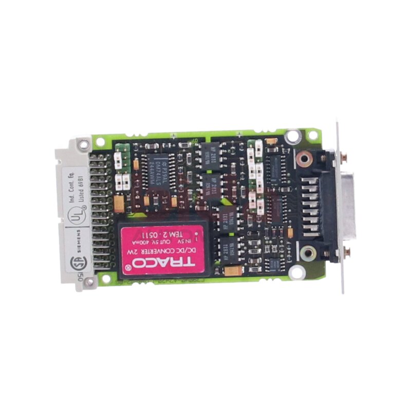 Siemens 6ES5752-0AA43 / 6ES5 752-0AA43  SIMATIC S5, Schnittstellenmodul / Interface module  f&uuml;r CP 524, CP 544 und CPU 928B RS 422/RS 485