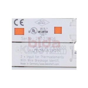 Beckhoff  KL3312  Busklemme, 2-Kanal-Analog-Eingang / Bus...