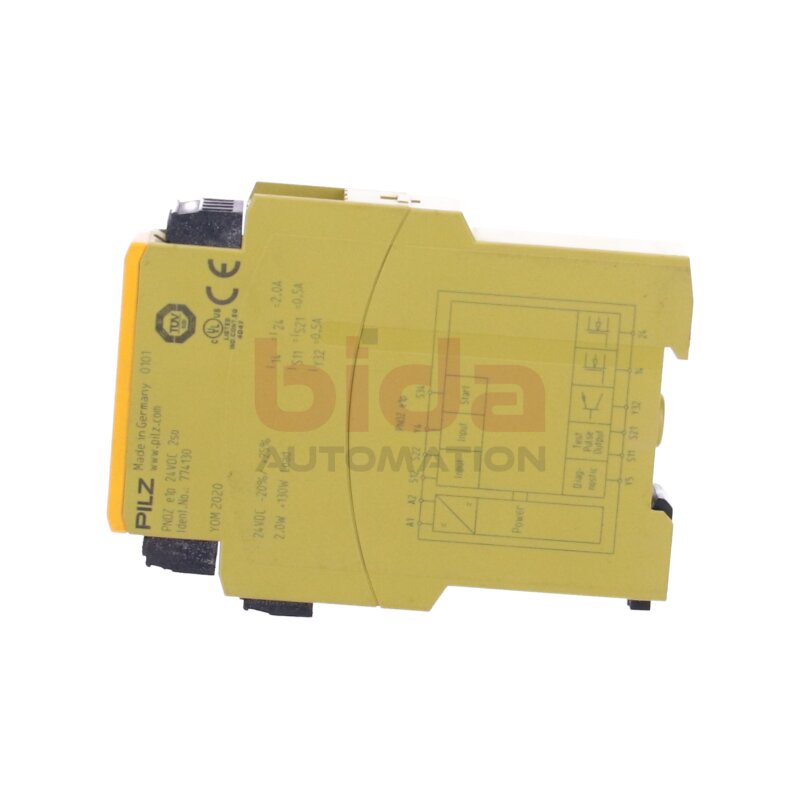 PILZ PNOZ e1p 24VDC 2so (774130) Sicherheitsrelais / Safety relay
