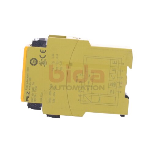 PILZ PNOZ e1p 24VDC 2so (774130) Sicherheitsrelais / Safety relay
