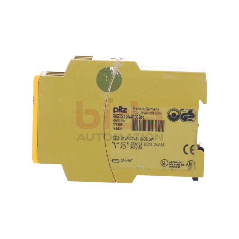 PILZ PNOZ X2.1 24VAC/DC2n/o (774306) Sicherheitsrelais Safety relay