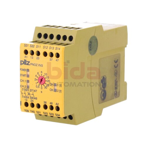 PILZ PNOZ XV2 (774500) Sicherheitsrelais Safety relay