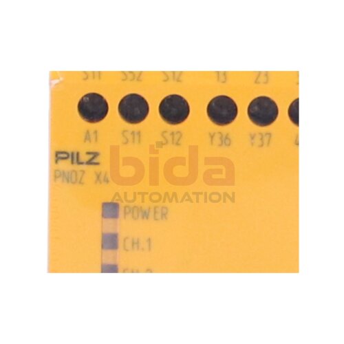 PILZ PNOZ X4 24VDC 3n/o 1n/c (774730) Sicherheitsschaltger&auml;t  / safety switch