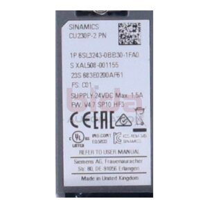 Siemens 6SL3243-0BB30-1FA0 / 6SL3 243-0BB30-1FA0...