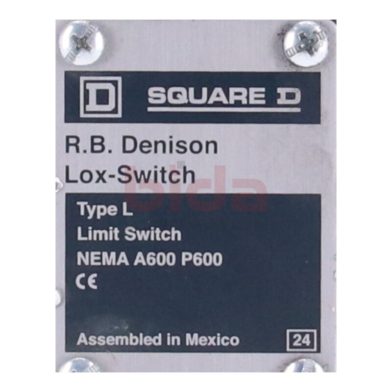 SQUARE D NEMA A600 P600