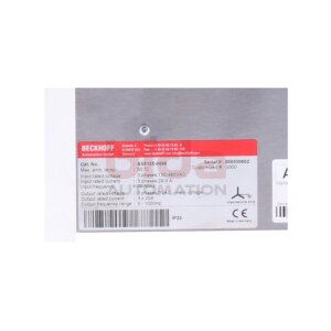 BECKHOFF AX5125-0000 Digital Kompakt Servoverstärker...