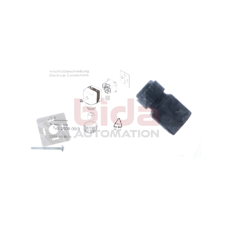 B&Uuml;RKERT 2508-00-B-00-3-1-BCS Ger&auml;testecker Steckerform A Device plug,plug form A